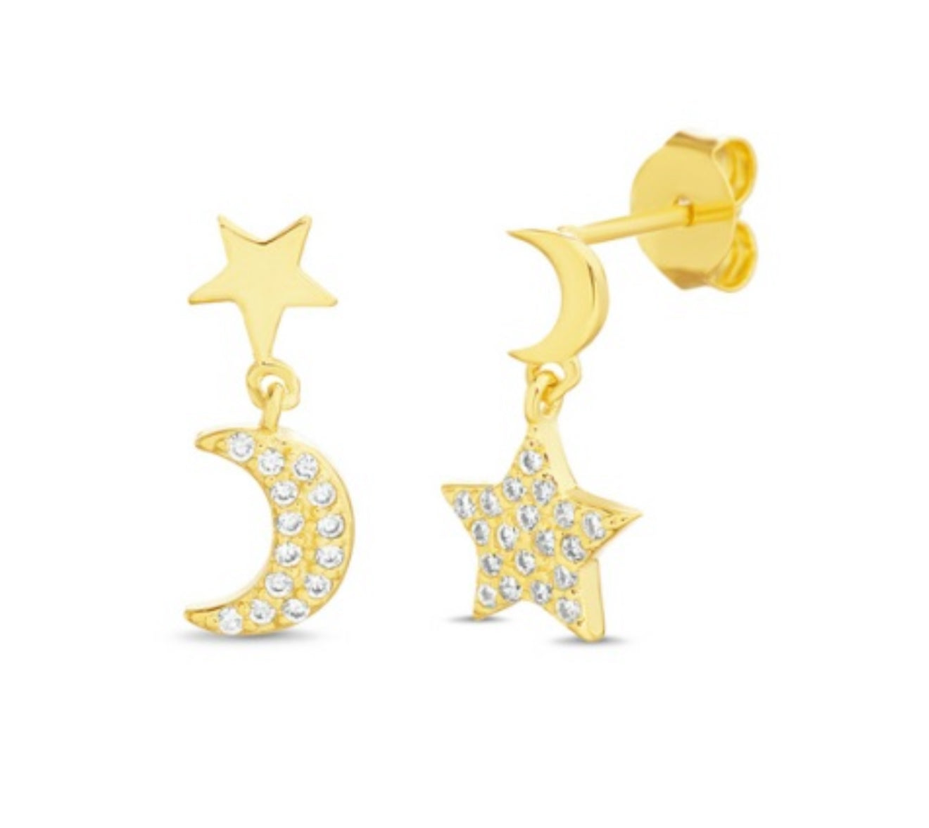 Sparkling earring